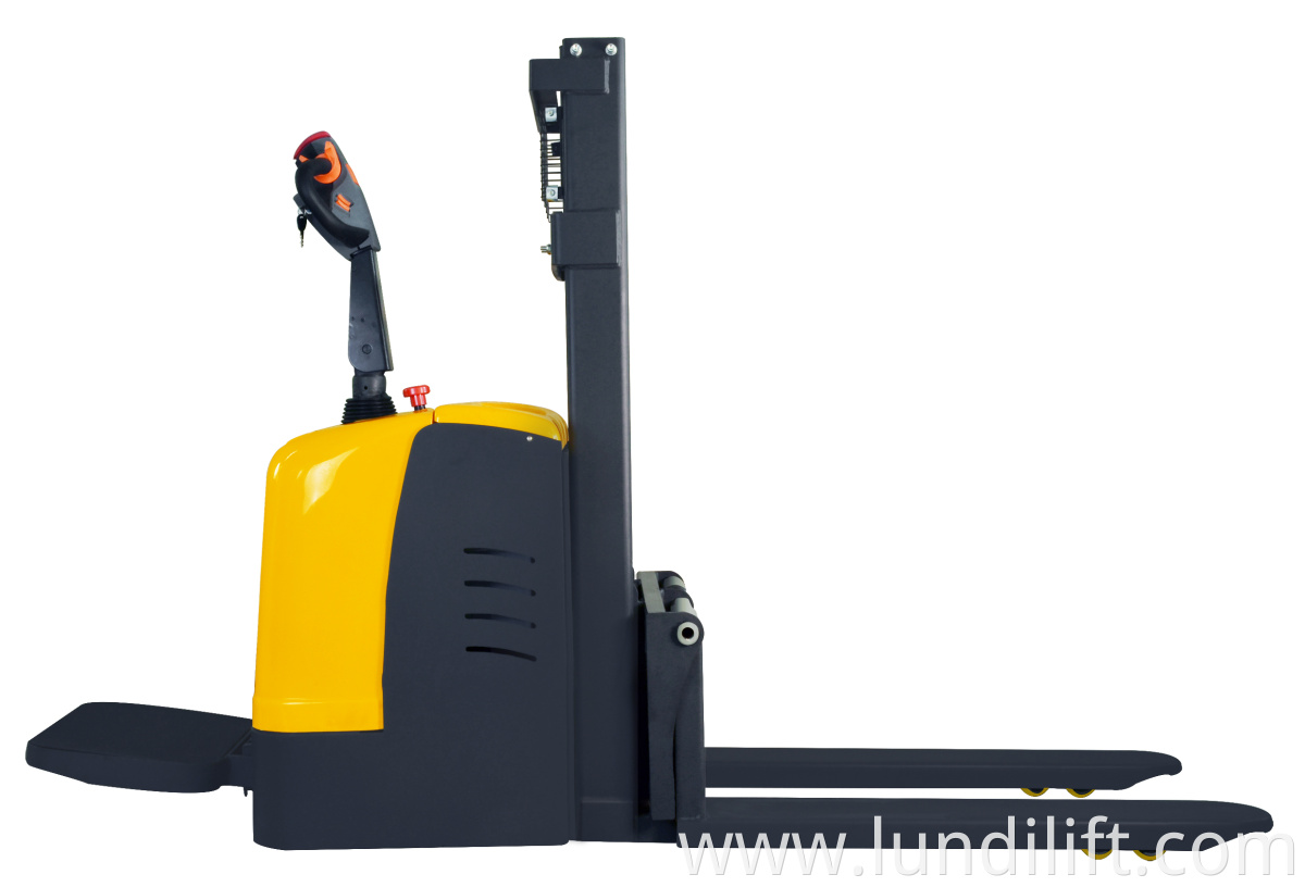cheap electric stacker forklift